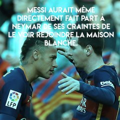 Messi ne veut surtout pas que Neymar signe au Real Madrid