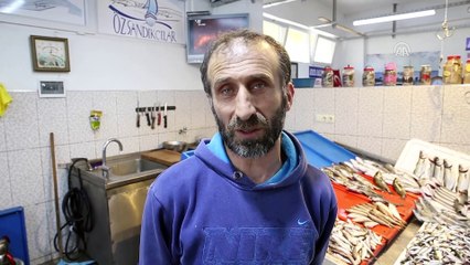 Tezgahların en pahalı balığı 'mezgit' oldu - TRABZON