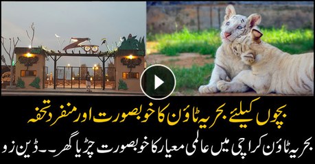 Day and night zoo opens in Bahria Town Karachi