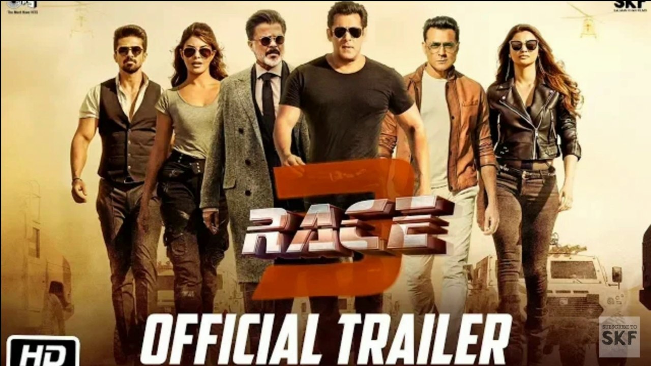 Race 3 | Official Trailer | Salman Khan | Remo Dsouza | Releasing on 15th June 2018 | #Race3ThisEID