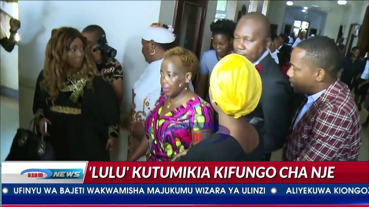 Lulu kumalizia kifungo nje ya gereza