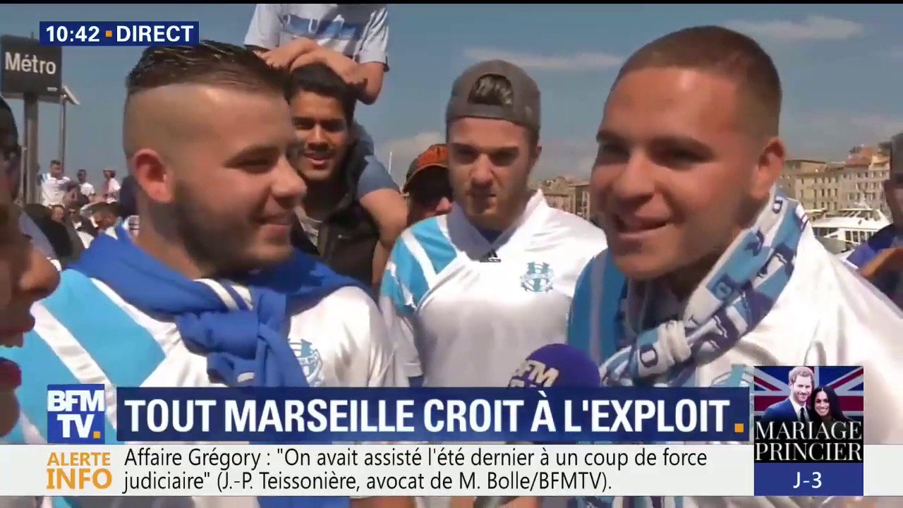 A Marseille, l'ambiance et la fête sont déjà bien présentes sur le Vieux Port