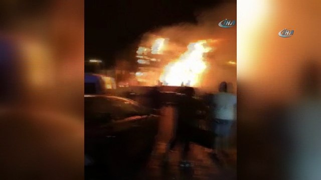 - İsrail’in Bombaladığı Doğu Kudüs Makasid Tıp Fakültesi Yandı