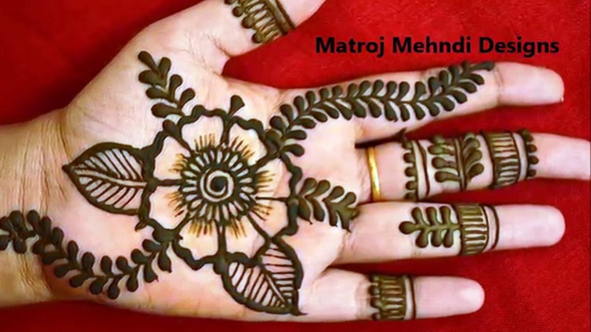 New Stylish Simple Easy Mehndi Designs For Hands Mehndi Designs