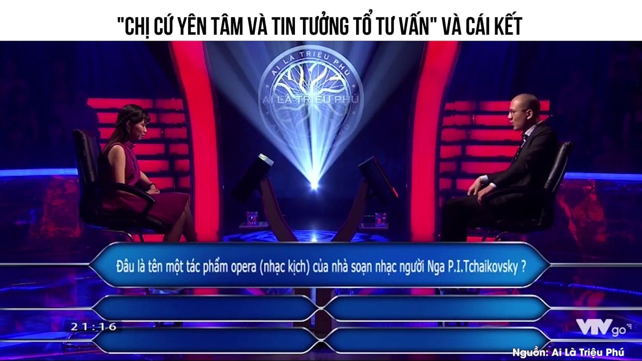 Nghe lời khẳng định "chị cứ tin tưởng tổ tư vấn", thí sinh "Ai là triệu phú" mếu mặt vì mất 20 triệu