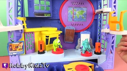 Imaginext Monsters Inc University Toy Review