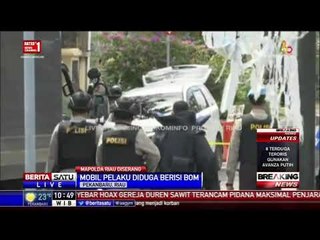 Suasana Pasca-Penyerangan Mapolda Riau