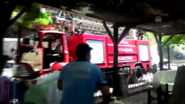 Yuvasından düşen baykuş yavrusu için itfaiye seferber oldu - MUĞLA