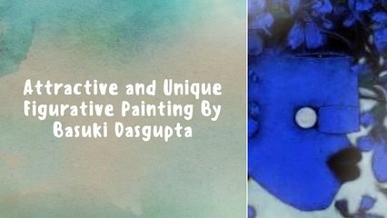 Attractive and Unique Figurative Painting By Basuki Dasgupta