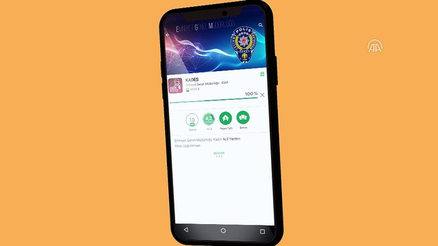 Kadın Destek (KADES) Mobil Uygulama tanıtım videosu - ANKARA