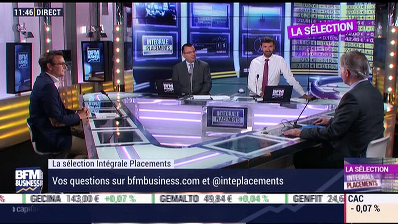 Sélection Intégrale Placements: La performance de la sélection est en hausse de 0,38% depuis le 1er janvier 2018 - 16/08