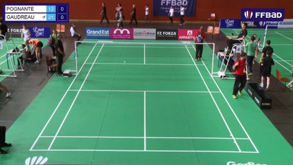 CDF Jeunes 2018 - SD U13 - 1/2F - POGNANTE/GAUDREAU