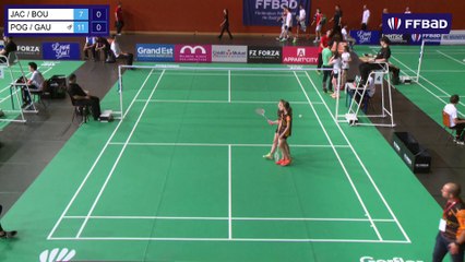 CDF Jeunes 2018 - DD U13 - 1/2F - BOUSSELIER/JACOB / GAUDREAU/POGNANTE