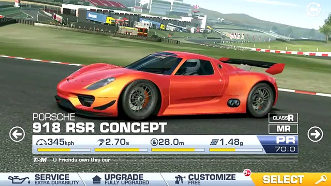 Real Racing 3 - All Cars Fully Upgraded