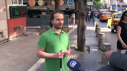 'Engelli yürüyüş bantları engeller ile son bulmasın' - ANKARA