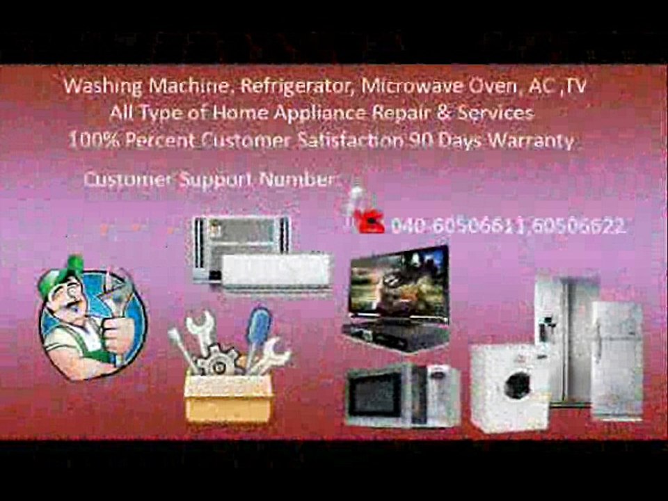 Whirlpool Washing Machine Service Center in Hyderabad