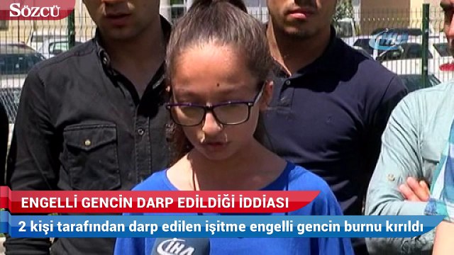 İşitme engelli gencin darp edildiği iddiası