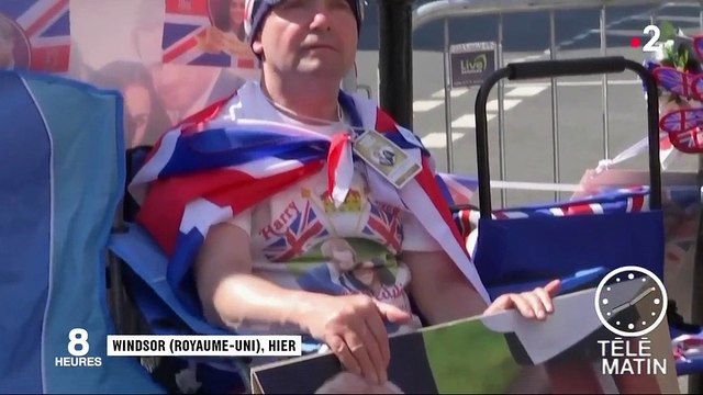 Royaume-Uni : les fans attendent le mariage du prince Harry et Megan avec impatience