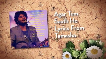 Agar Tum Saath Ho Lyrics Tamasha