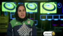 گفتگوی خبر ورزشی صداو سیما با فرشته کریمی بهترین بازیکن فوتسال آسیا