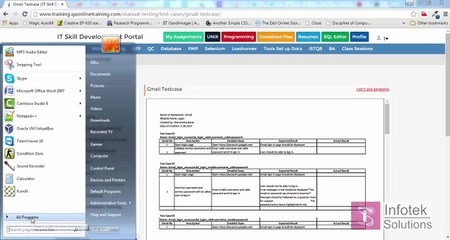 Writing Gmail Test Case Manually! QA Training