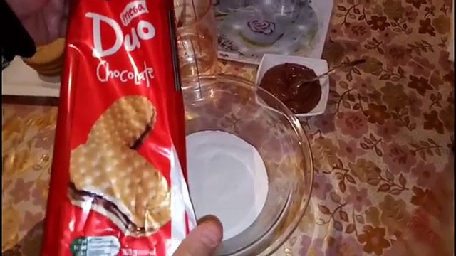 'وصفات جزائرية' تحلية رمضانية باردة بذوق النوتيلا روووعة المذاق مع ام جنى