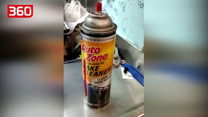 Shikoni sesi pija energjike pastron më mirë ndryshkun sesa lengu i posaçëm (360video)