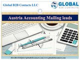 Austria Accounting Mailing leads