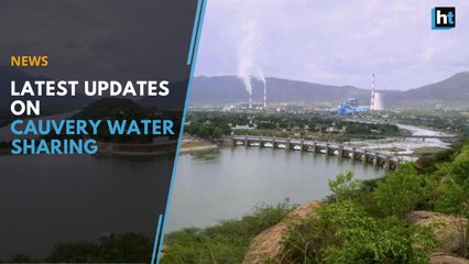 Download Video: Supreme Court rejects Karnataka's plea to adjourn hearing in Cauvery water case