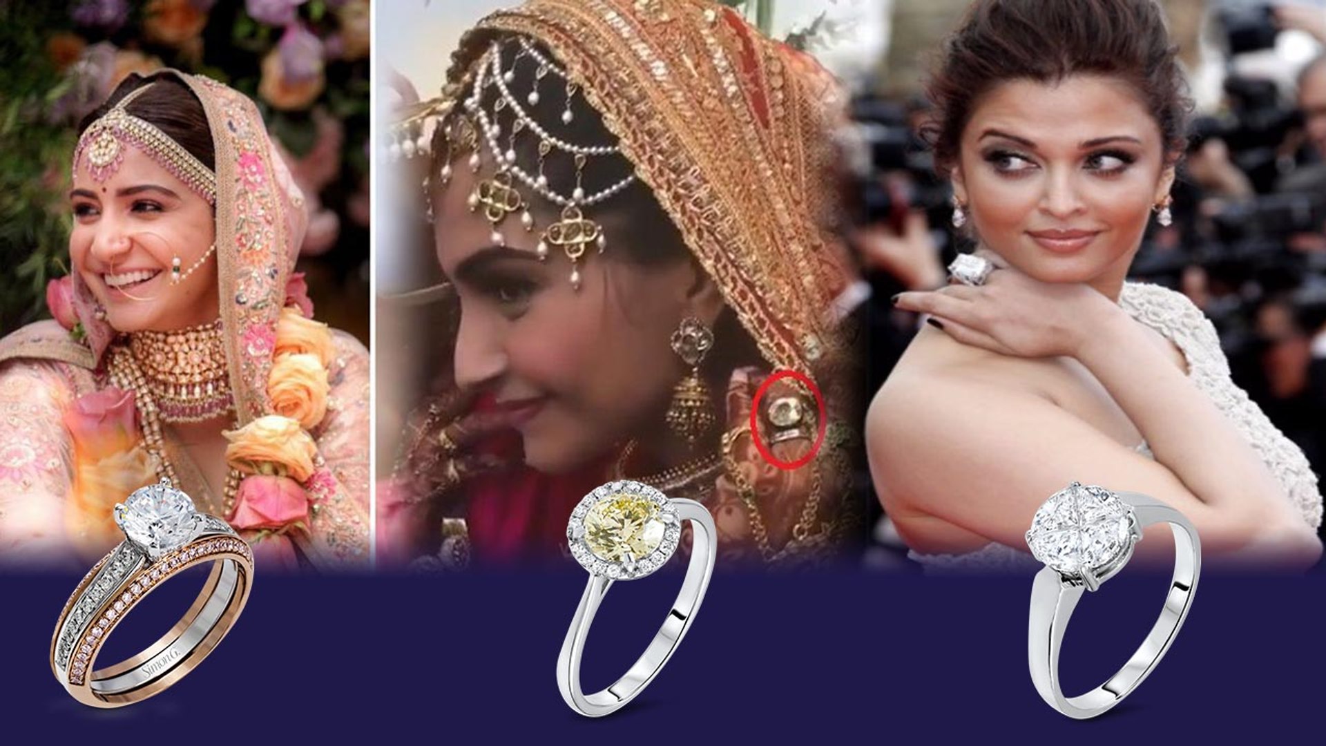 Aishwarya Rai To Sonam Bollywood Divas Price Of Their Expensive Wedding Rings Filmibeat Video Dailymotion