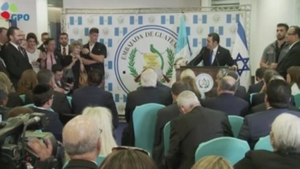 Guatemala abre su embajada en Jerusalén