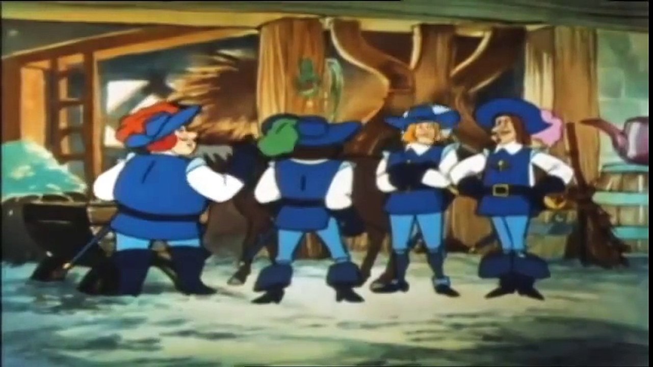 Cuentos infantiles  Los tres mosqueteros   pelicula dibujos HD