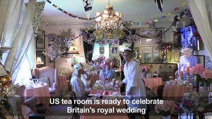 US tea room that hosted Meghan ready to celebrate royal wedding