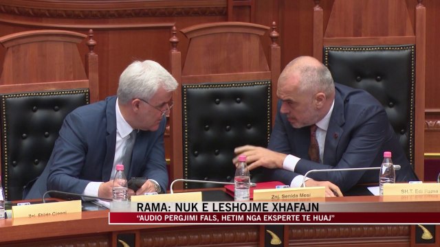 Kryeministri Rama: Ekspertizë nga jashtë për audio përgjimin - News, Lajme - Vizion Plus