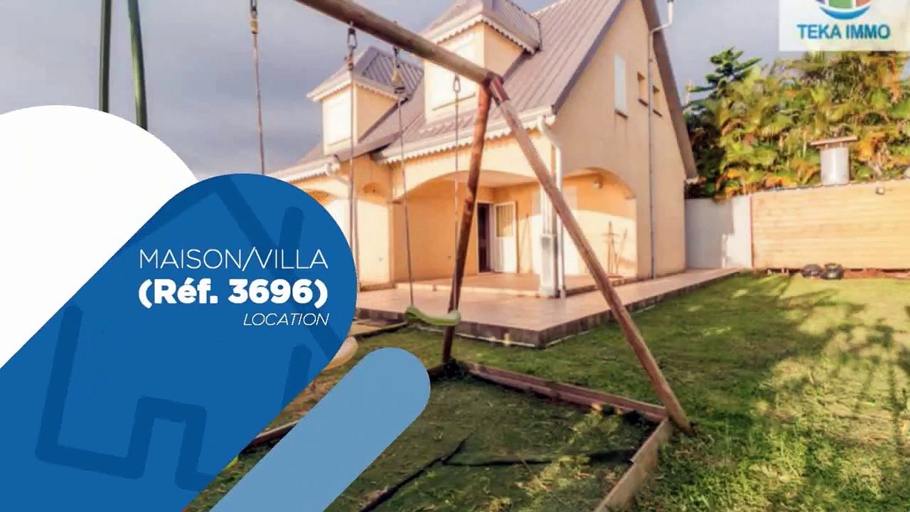 A louer - Maison/villa - ST GILLES LES HAUTS (97435) - 5 pièces - 117m²
