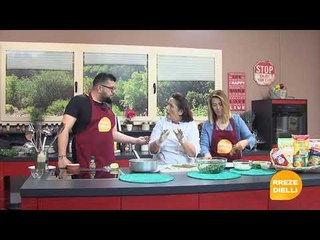 Te gatuajme me Zonjen Tefta PJ2 Pule me klitharaqe, Japrak me gjethe rrushi, Kish me qepe te njoma