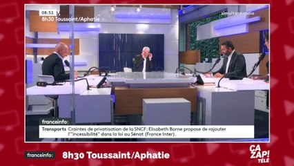 La grosse bourde de Guillaume Pépy pendant une interview en direct sur Franceinfo