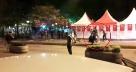 Şehir Magandaları Genç Adamı Karısının Gözleri Önünde Tekme Tokat Dövdü