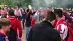 À quelques heures de la finale, les fans de l'Atlético mettent déjà l'ambiance à Lyon