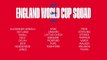 England release unconventional World Cup squad announcement through fans