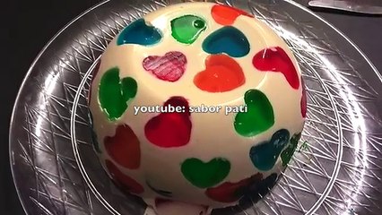 GELATINA MOSAICO DE CORAZONES