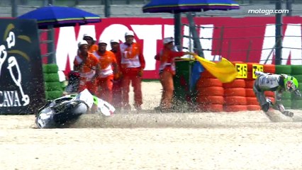 crash MotoGP Slow motion