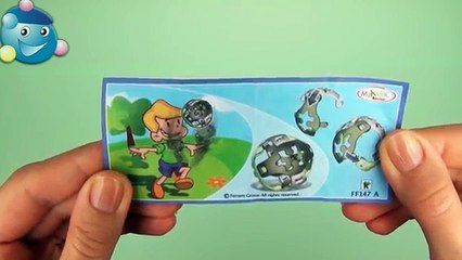 Шары сюрприз с Лунтиком: Распаковка киндеров и шоу из воздушных шариков