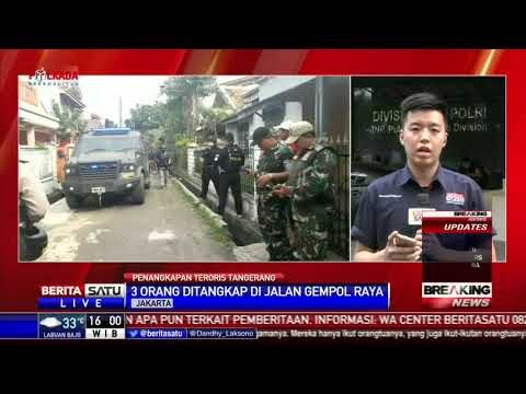 Polisi Sterilisasi Lokasi Penggerebekan Terduga Teroris di Tangerang