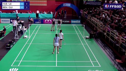 CDF Jeunes 2018 - DD U19 - 1/4F - HUET/LE TURDU / BENETREAU/GUILBARD