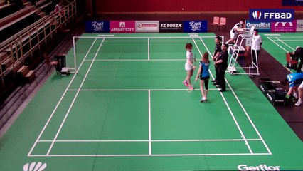 CDF Jeunes 2018 - DX U17 - 1/4F - GAUDIN/VALLET / OUAZZEN/BEGAUD