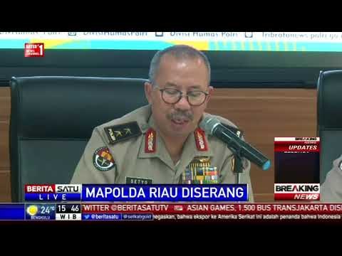 Polri Ungkap Identitas Terduga Teroris Penyerang Mapolda Riau