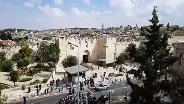#شاهد | مباشر | بث حي .. من باب العمود بالقدس المحتلة