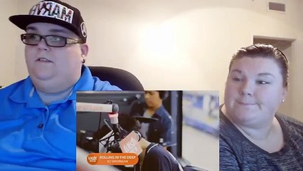 KZ SLAYS ROLLING IN THE DEEP! (Adele) REACTION!!