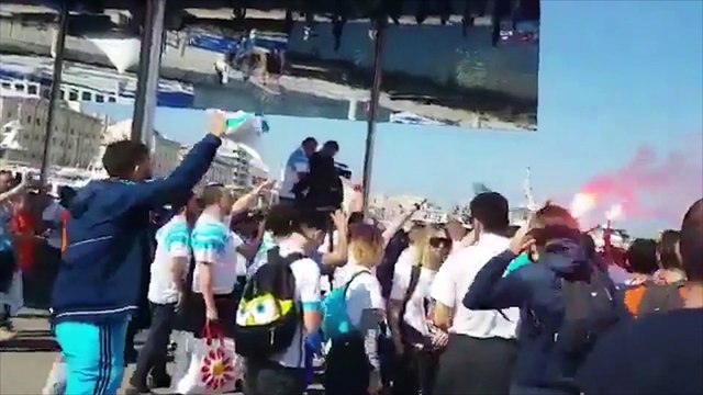 Les supporters de l’OM mettent le feu avant la finale